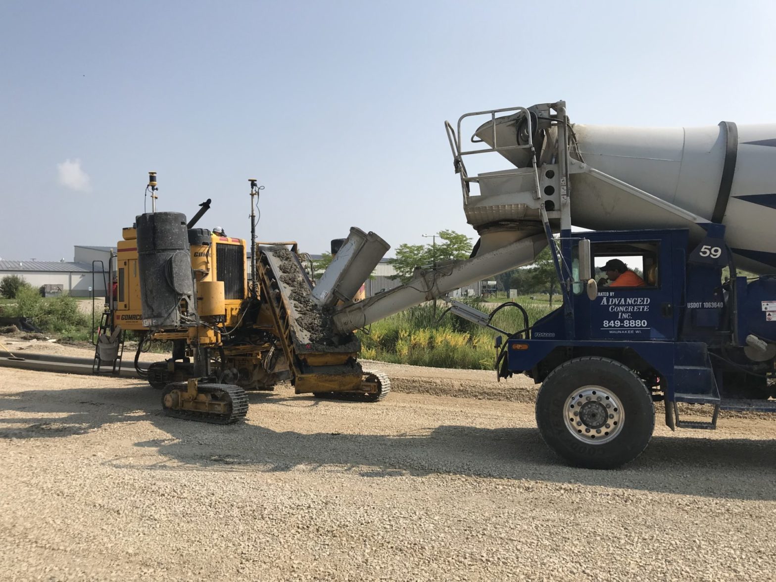 Aggregate Concrete Product in the Madison Area Advanced Concrete